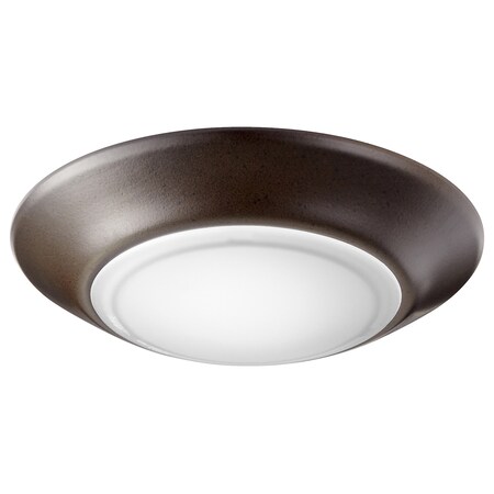 Quorum Led Wet Cmnt 6In. 12W Oiled Bronze 905-6-86